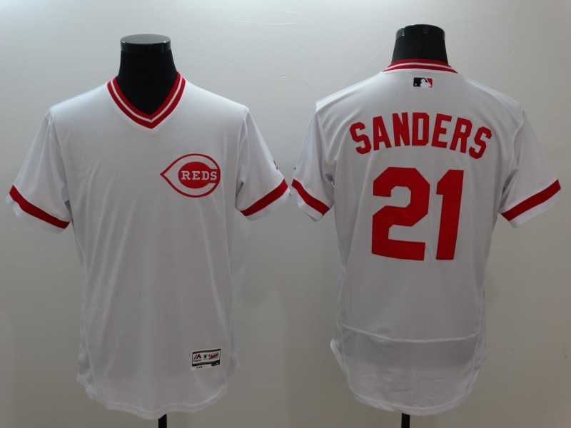 Cincinnati Reds #21 Reggie Sanders White 2016 Flexbase Authentic Collection Cooperstown Stitched Jersey,We sell and wholesale Cincinnati Reds #21 Reggie Sanders White 2016 Flexbase Authentic Collection Cooperstown Stitched Jersey on line form chian!